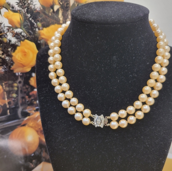 Cultured Pearls vintage ChoquerSz7